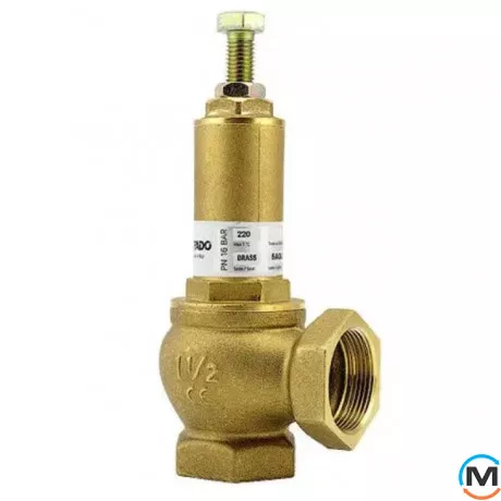 Регульований запобіжний клапан Fado 1/2" 1-12 bar, Діаметр різьблення: 1/2", фото 