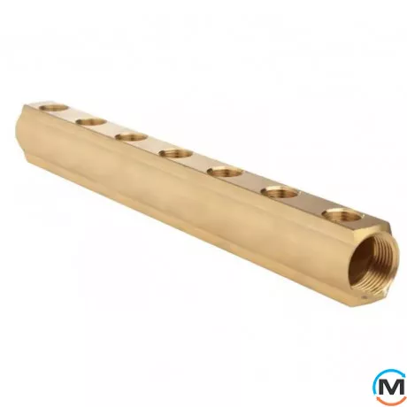 Балка коллекторная FADO 1"x1/2"-7, Количество выходов: 7, фото 