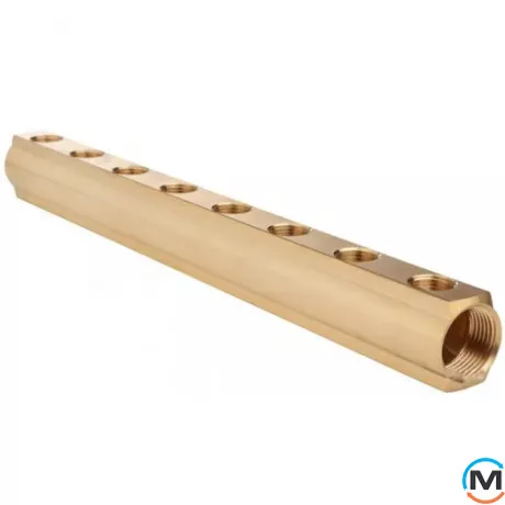 Балка коллекторная FADO 1"x1/2"-8, Количество выходов: 8, фото 