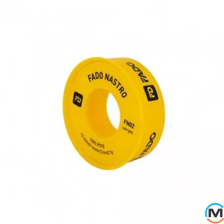 Фум-стрічка FADO 19мм*0.25мм*15м*0.3г ГАЗ, Варіант: 15, Колір: Жовтий, фото , зображення 2