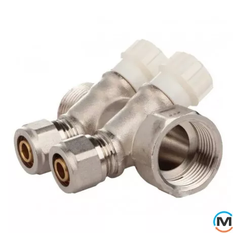 Коллектор вентильный FADO 1" x 16x3, Количество выходов: 3, Диаметр вход/выход: 1", фото 