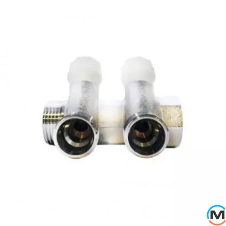 Коллектор вентильный FADO 3/4"x1/2"x2, Количество выходов: 2, Диаметр вход/выход: 3/4", фото , изображение 2