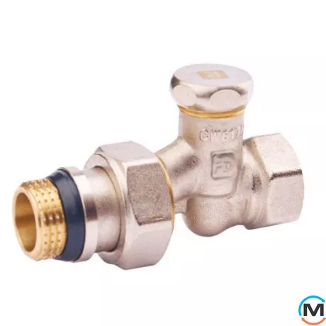Кран радиаторный Fado NEW 1/2'' прямой нижний, Диаметр резьбы: 1/2", Исполнение: Прямой, фото 