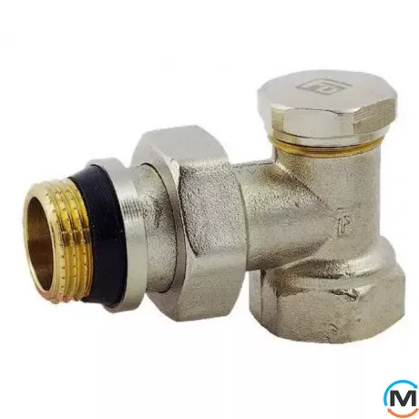 Кран радиаторный Fado NEW 1/2'' угловой нижний, Диаметр резьбы: 1/2", Исполнение: Угловой, фото 