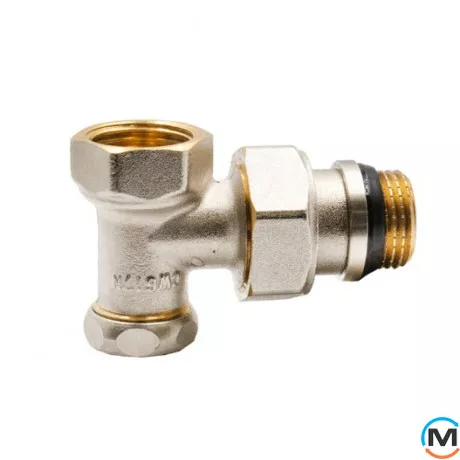 Кран радиаторный Fado NEW 1/2'' угловой нижний, Диаметр резьбы: 1/2", Исполнение: Угловой, фото , изображение 4