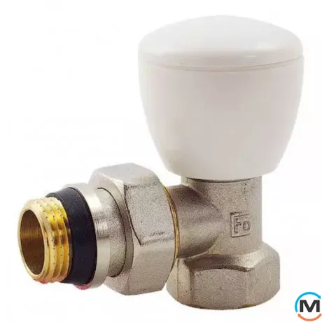 Кран радиаторный Fado NEW 3/4'' угловой верхний, Диаметр резьбы: 3/4", Исполнение: Угловой, фото 