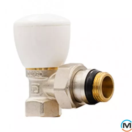 Кран радиаторный Fado NEW 1/2'' угловой верхний, Диаметр резьбы: 1/2", Исполнение: Угловой, фото , изображение 3