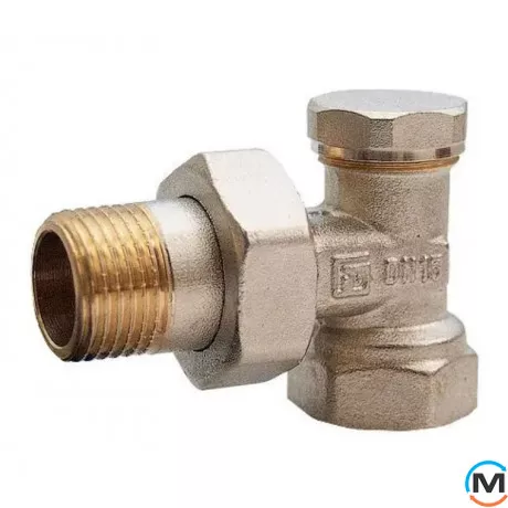 Кран радиаторный Fado Сlassic 1/2 кутовий нижній, Исполнение: Угловой, фото 