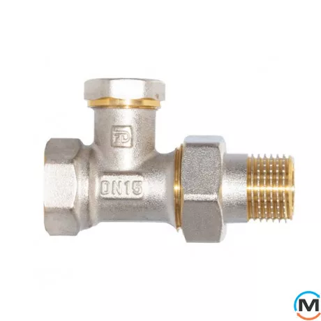 Кран радиаторный Fado Сlassic 1/2 прямий нижній, Исполнение: Прямой, фото , изображение 2