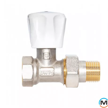 Кран радиаторный Fado Сlassic 1/2 прямий верхній, Исполнение: Прямой, фото , изображение 4