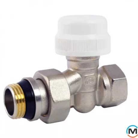 Кран радиаторный FADO термостатический 3/4" прямой., Диаметр резьбы: 3/4", Исполнение: Прямой, Диаметр (мм): 20, фото 