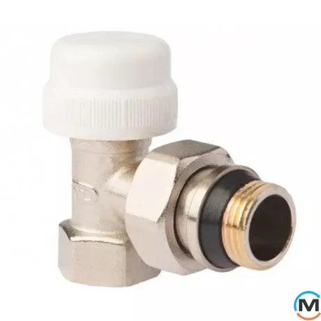 Кран радиаторный Fado термостатический 1/2" угловой, Диаметр резьбы: 1/2", Исполнение: Угловой, Диаметр (мм): 15, фото , изображение 2