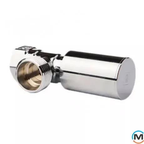 Кран радиаторный Хром Fado 1/2'' угловой верхний, Исполнение: Угловой, фото , изображение 4