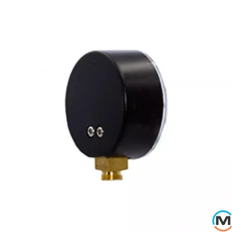 Манометр FADO вертикальный Д50 1/4" 10 бар, Диаметр резьбы: 1/4", Исполнение: Радиальный (Вертикальный), фото , изображение 2