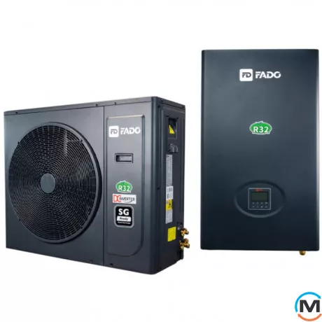 Насос тепловой FADO сплит 16 кВт 3-х фазный, Тепловая мощность (кВт): 16, Количество фаз: 3, фото 