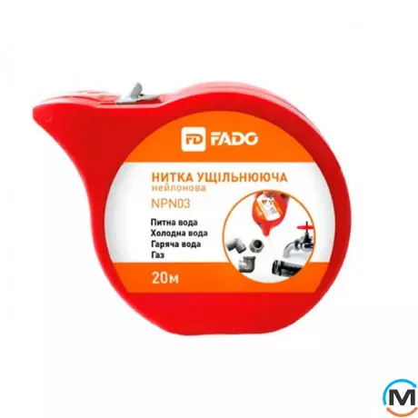 Нитка ущільнююча нейлонова Fado 20м, Варіант: 20, фото 