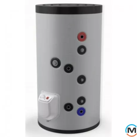 Водонагреватель комбинированный Eldom Green Line 150(2) 3.0 kW 0.3+0.67 m² FV15062S2 3kw, Объем (л): 150, Количество змеевиков: 2, Вариант: С тэном, фото 