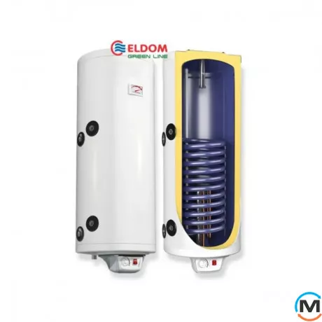 Водонагреватель Eldom Green Line 200 3.0 kW 0,89 m² 72281S, фото , изображение 3