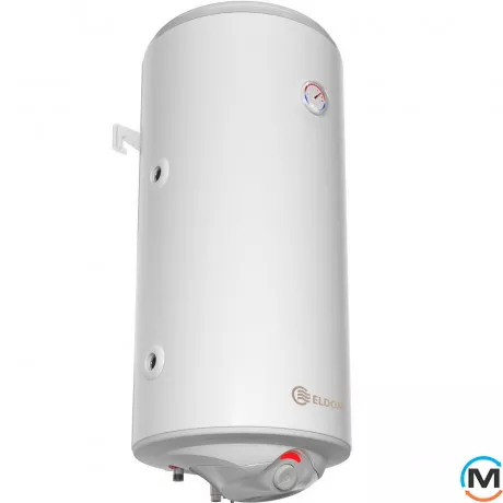 Бойлер комбинированный Eldom Style Thermo 100 72270WTL, Объем (л): 100, Подводка труб отопления: слева, фото , изображение 2