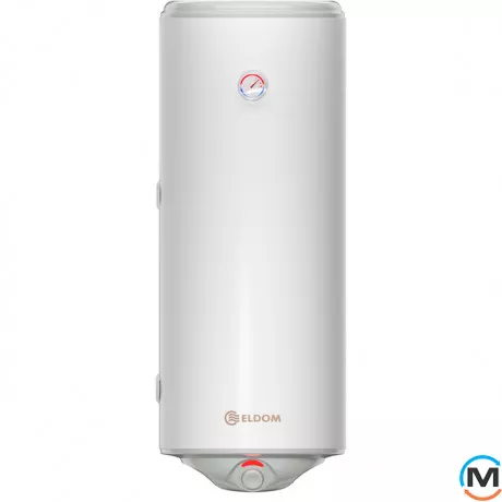 Бойлер комбинированный Eldom Style Thermo 120 72266WTL, Объем (л): 120, Подводка труб отопления: слева, фото 