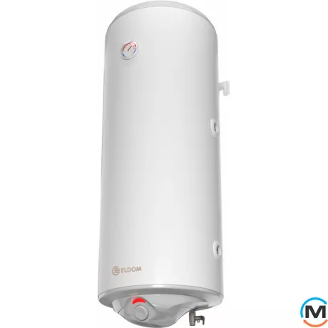 Бойлер комбинированный Eldom Style Thermo 120 72266WTR, Объем (л): 120, Подводка труб отопления: справа, фото , изображение 2