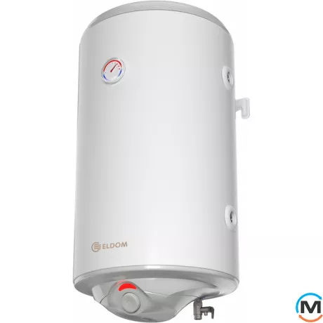 Бойлер комбинированный Eldom Style Thermo 80 72265WTR, Объем (л): 80, Подводка труб отопления: справа, фото , изображение 2