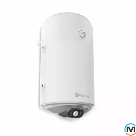 Водонагреватель комбинированный Eldom Thermo 80 WV08046 TLG, Подводка труб отопления: слева, фото 