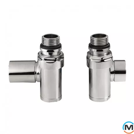 Комплект дизайн кранів під ТЕН Ideale 1/2”x1/2” хром, Колір: Хром, фото , зображення 3