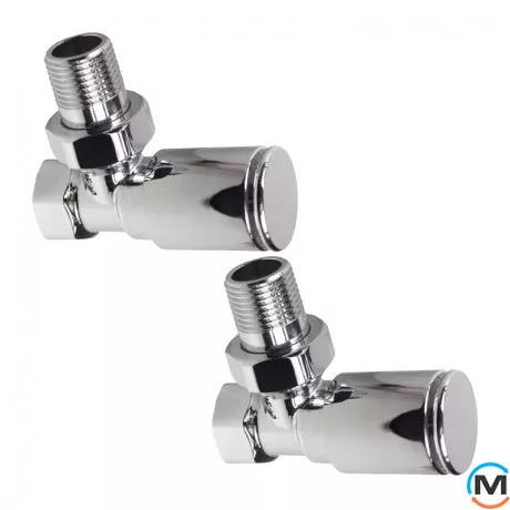 Комплект кранів для сушки для рушників Ideale 1/2” хром, фото , зображення 5