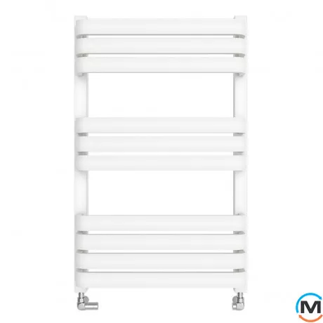 Полотенцесушитель дизайнерский Ideale Carina 11 10/800/500 белый, Цвет: Белый, фото 