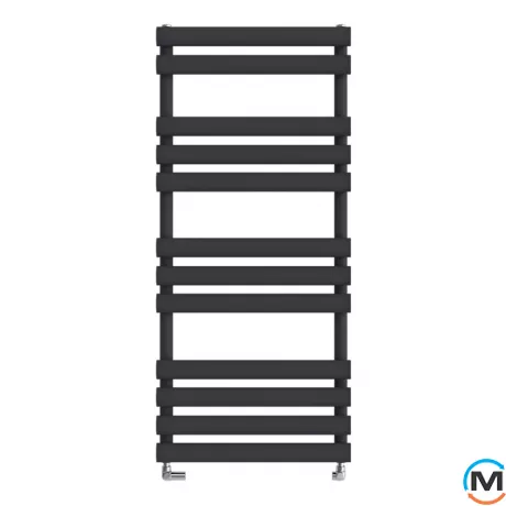 Сушка для рушників дизайнерська Ideale Eliza 11 12/1130/500 чорний, Колір: Чорний, Висота (мм): 1130, фото 