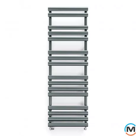 Сушка для рушників дизайнерська Ideale Eliza 11 16/1510/500 антрацит, Колір: Антрацит, Висота (мм): 1510, фото 