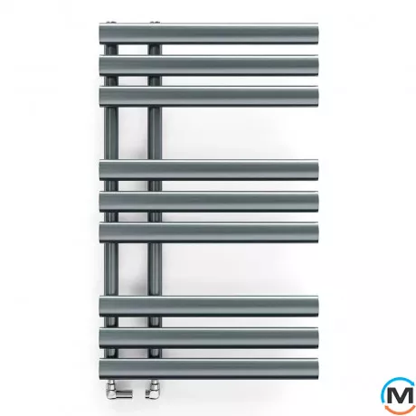 Сушка для рушників дизайнерська Ideale Eva 11 12/1130/500 антрацит, Колір: Антрацит, Висота (мм): 1130, фото 