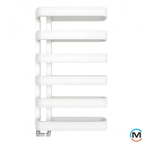 Сушка для рушників дизайнерська Ideale Gia 11 6/850/500 білий, Колір: Білий, Висота (мм): 850, фото 