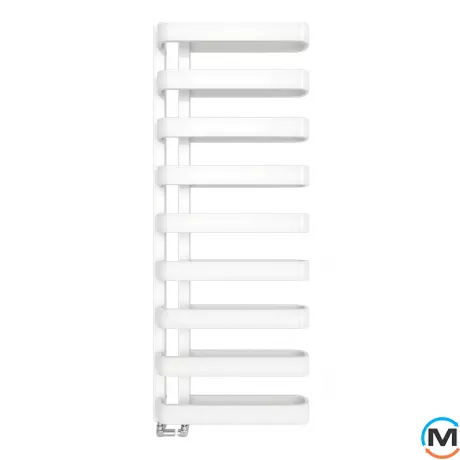 Сушка для рушників дизайнерська Ideale Gia 11 9/1300/500 білий, Колір: Білий, Висота (мм): 1300, фото 