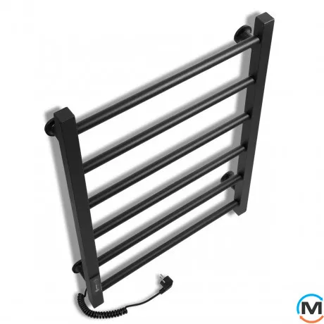 Полотенцесушитель электрический Laris Альфа ЧФ(Ч) 6 400 х 600 левое подключение R3, Исполнение: Левый, Высота (мм): 600, Ширина (мм): 425, фото , изображение 5