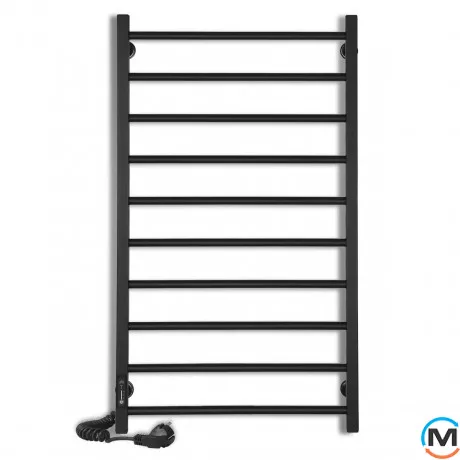 Полотенцесушитель электрический Laris Альфа ЧФ(Ч) 10 500 х 900 левое подключение R3, Исполнение: Левый, Высота (мм): 900, Ширина (мм): 525, фото , изображение 2