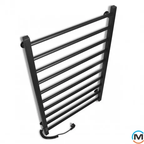 Полотенцесушитель электрический Laris Альфа ЧФ(Ч) 10 500 х 900 левое подключение R3, Исполнение: Левый, Высота (мм): 900, Ширина (мм): 525, фото , изображение 4