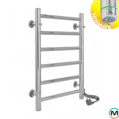 Полотенцесушитель электрический Laris Альфа П6 400 х 600 правое подключение S3, Исполнение: Правый, Высота (мм): 600, фото 