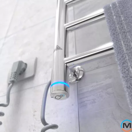 Сушки для рушників електричний Laris Альфа П8 400 х 800 ліве підключення S3, Виконання: Лівий, Висота (мм): 800, фото , зображення 5