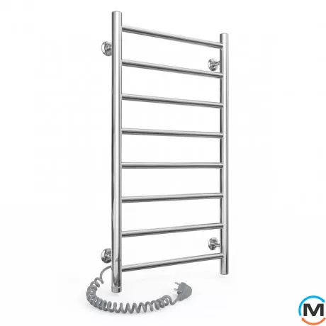 Сушки для рушників електричний Laris Альфа П8 400 х 800 ліве підключення S3, Виконання: Лівий, Висота (мм): 800, фото 