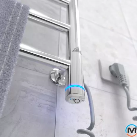 Сушка для рушників електричний Laris Альфа П8 400 х 800 праве підключення S3, Виконання: Правий, Висота (мм): 800, фото , зображення 20