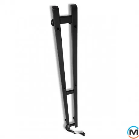 Полотенцесушитель электрический Laris Дуэт ЧФ(Ч) 3 80 х 1200 левое подключение (Черный цвет) R3, Исполнение: Левый, фото , изображение 3