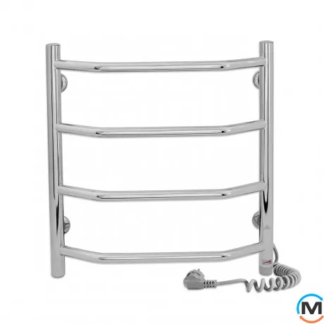 Сушка для рушників електричний Laris Вікторія П4 450 х 500 праве підключення S3, Виконання: Правий, Висота (мм): 500, Ширина (мм): 480, фото , зображення 2