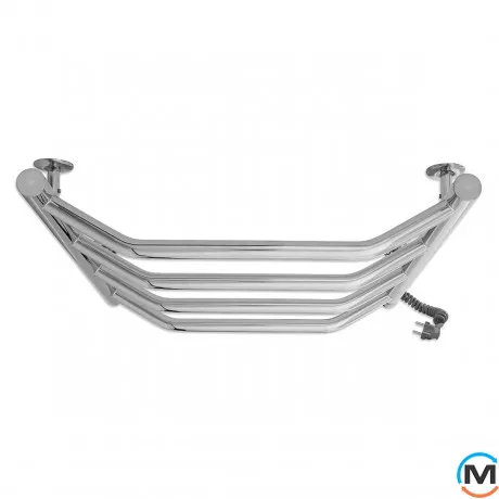 Сушка для рушників електричний Laris Вікторія П4 450 х 500 праве підключення S3, Виконання: Правий, Висота (мм): 500, Ширина (мм): 480, фото , зображення 4