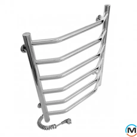 Сушки для рушників електричний Laris Вікторія П6 450 х 600 ліве підключення S3, Виконання: Лівий, Висота (мм): 600, Ширина (мм): 480, фото , зображення 3