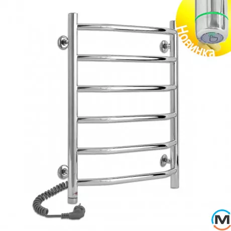 Сушки для рушників електричний Laris Вікторія П6 450 х 600 ліве підключення S3, Виконання: Лівий, Висота (мм): 600, Ширина (мм): 480, фото 