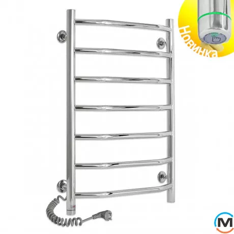 Сушка для рушників електрична Laris Вікторія П7 450 х 700 ліве підключення S3, Виконання: Лівий, Висота (мм): 700, Ширина (мм): 480, фото 