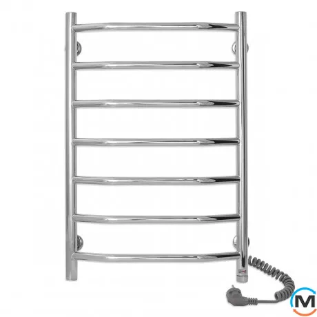 Сушки для рушників електричний Laris Вікторія П7 450 х 700 праве підключення S3, Виконання: Правий, Висота (мм): 700, Ширина (мм): 480, фото , зображення 2