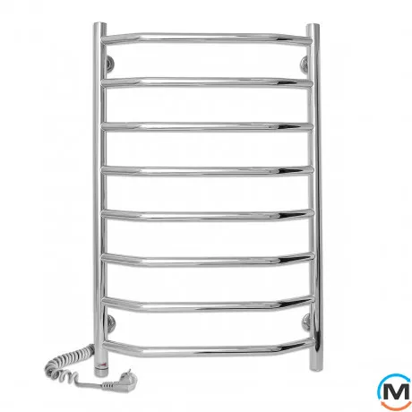 Сушка для рушників електрична Laris Вікторія П8 500 х 800 ліве підключення S3, Виконання: Лівий, Висота (мм): 800, Ширина (мм): 530, фото , зображення 2